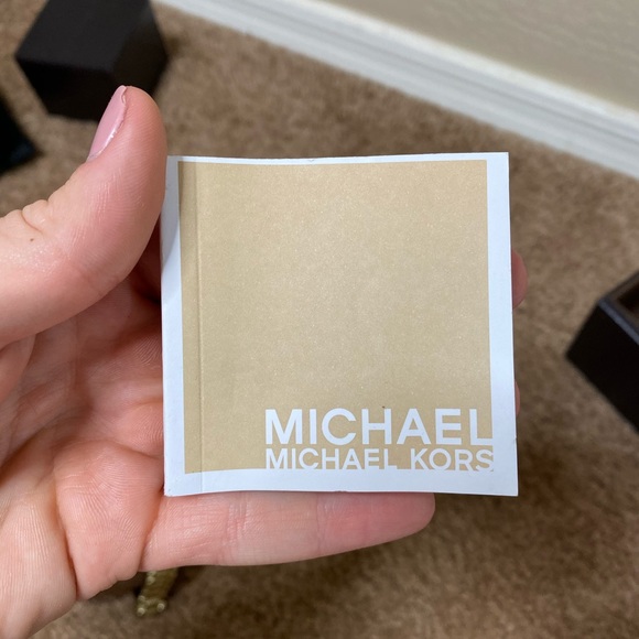14 Karat Yellow Gold Micheal Kors Watch
